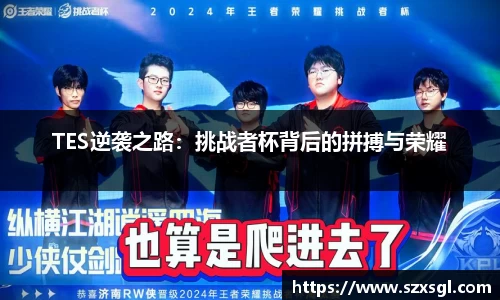 TES逆袭之路：挑战者杯背后的拼搏与荣耀